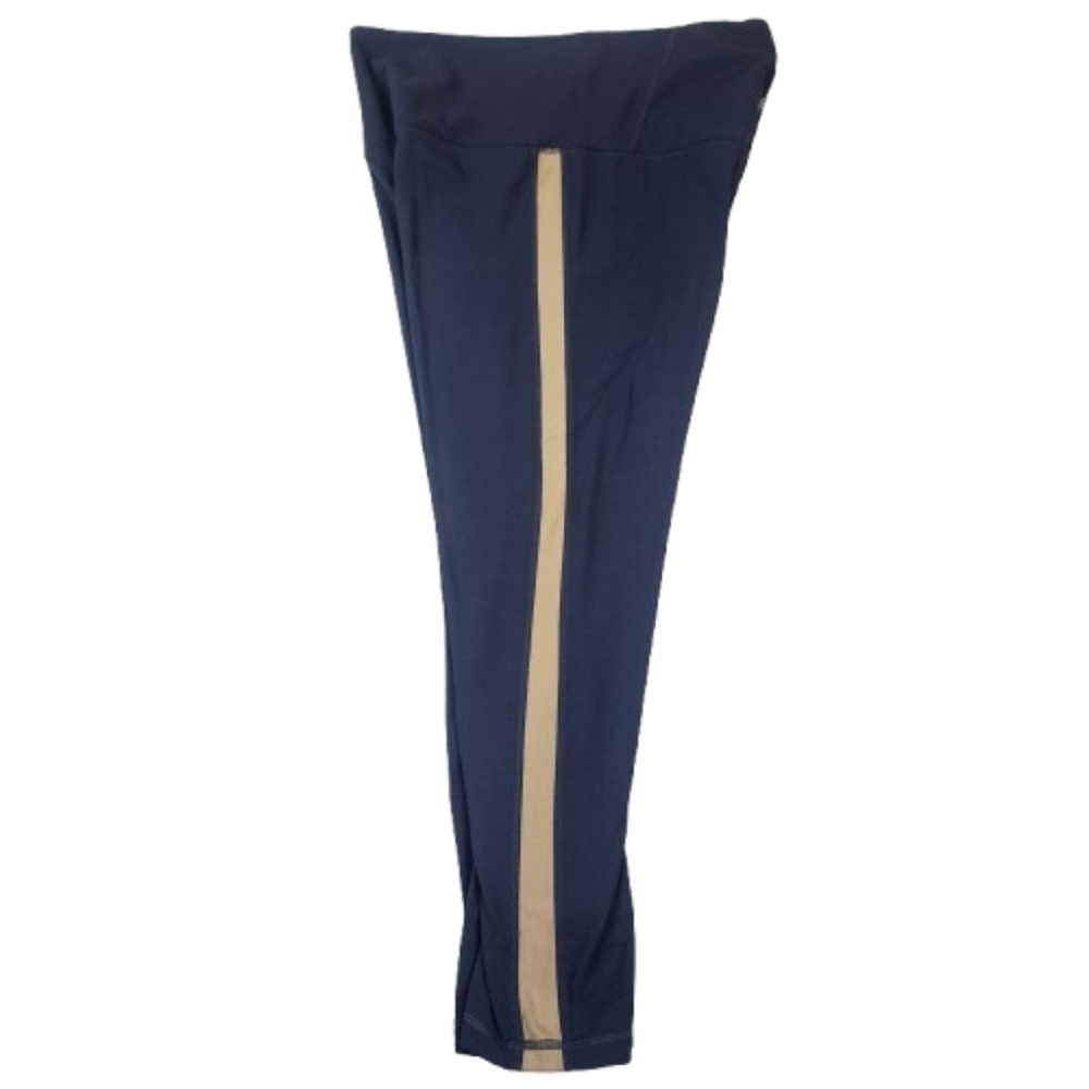 Athleta Elation Colorblock 7/8 Tight Leggings in Navy and Tan Womens Large - Picture 3 of 10
